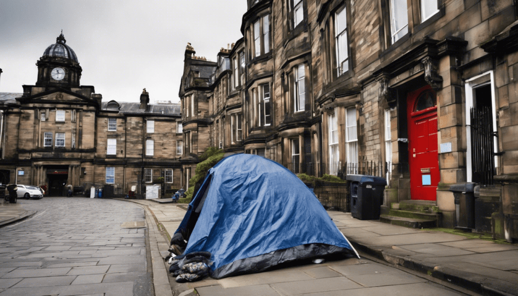 Edinburgh Council Takes Bold Steps to Relocate Homeless Individuals from Unlicensed Accommodations by Year-End