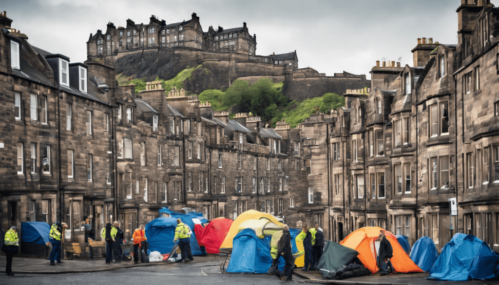 Edinburgh's Housing Crisis: Council Takes Bold Steps to Relocate Homeless Residents from Unlicensed Properties