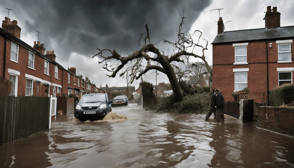UK Property Insurance Sector Faces Record £4.1 Billion Claims Amid Rising Weather Challenges in 2024
