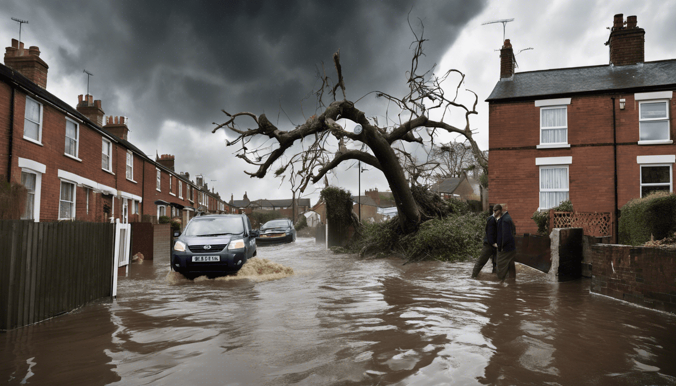 UK Property Insurance Sector Faces Record £4.1 Billion Claims Amid Rising Weather Challenges in 2024