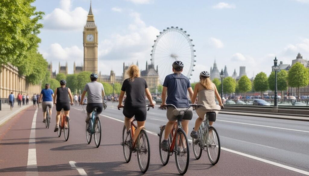 Cycling Through London: Social Rides to Join