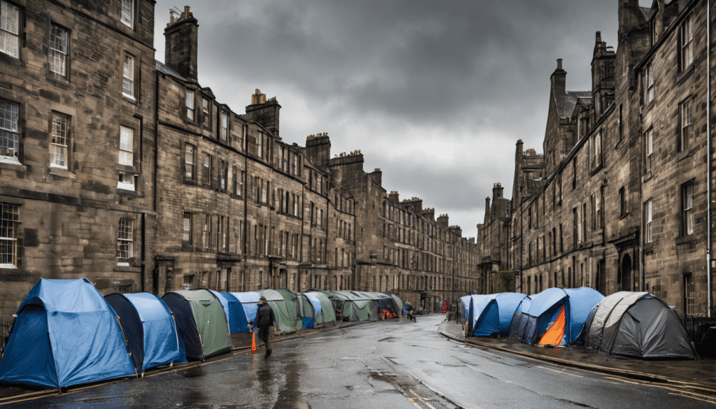Edinburgh Council's Urgent Plan to Relocate Hundreds of Homeless Residents from Unlicensed Accommodations