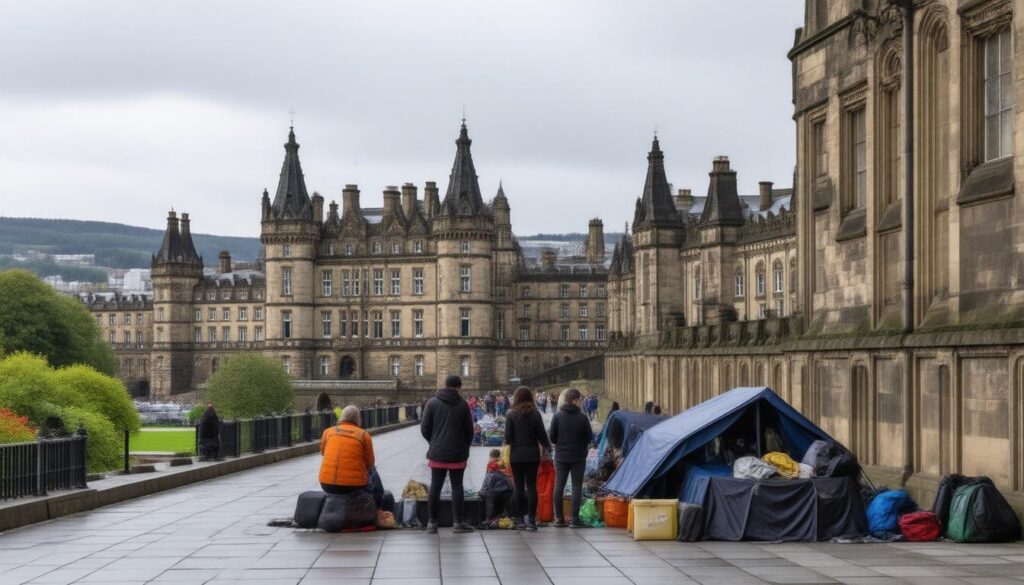 Edinburgh's Urgent Plan to Relocate Homeless from Unlicensed Hotels by November 2024