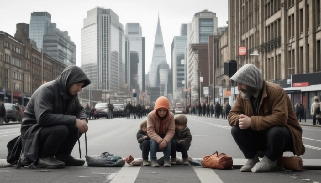 From London to Manchester: The Heartbreaking Reality of Homeless Families Facing Housing Crisis