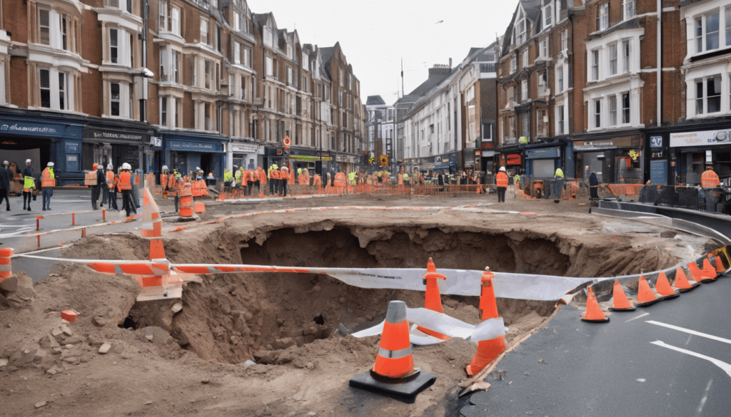 Hackney Road Closure: Residents Face New Disruptions After Recent Sinkhole Incident