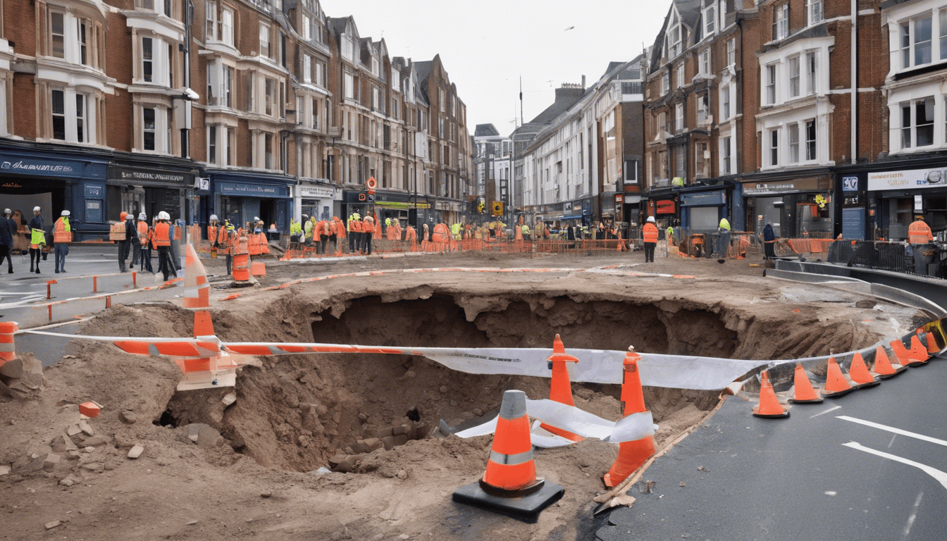 Hackney Road Closure: Residents Face New Disruptions After Recent Sinkhole Incident