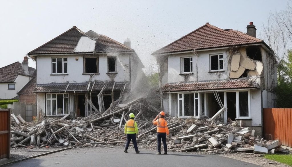 Miraculous Escape: Two Houses Collapse in Richmond During Renovation, No Injuries Reported!