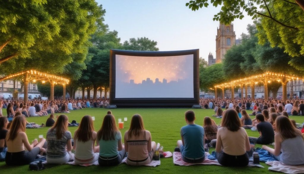 Open-Air Cinemas in London: A Summer Social Treat