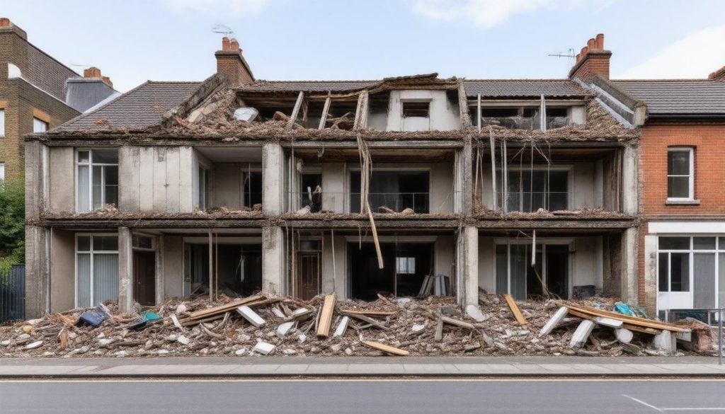 Partial Collapse of Richmond Houses: Renovation Setback for Co-Living Project
