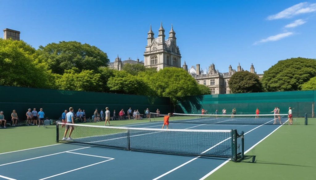 Social Tennis Courts and Clubs in London