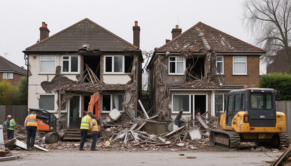 Tragedy Strikes: Two Houses Collapse in Richmond During Co-Living Renovation