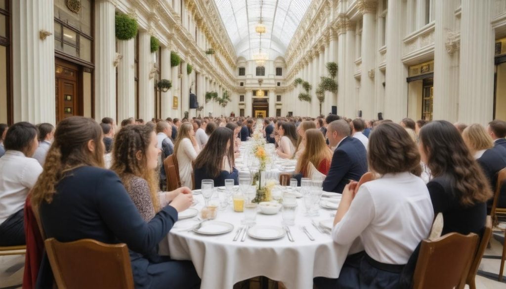 Exploring London's Top Social Dining Halls