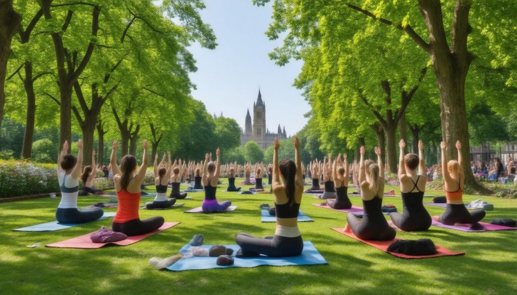 How to Make the Most of London’s Park Yoga Classes