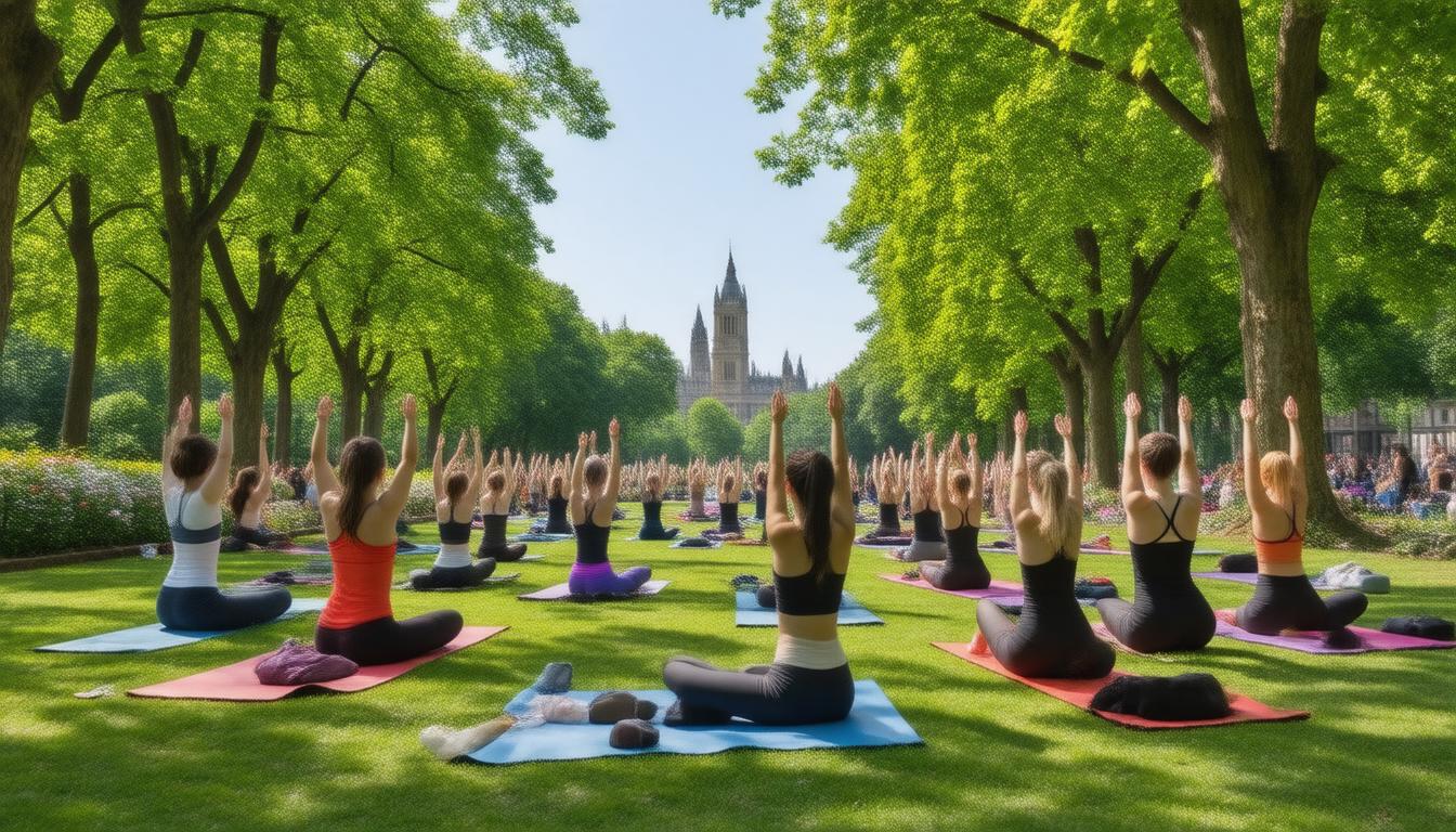 How to Make the Most of London’s Park Yoga Classes