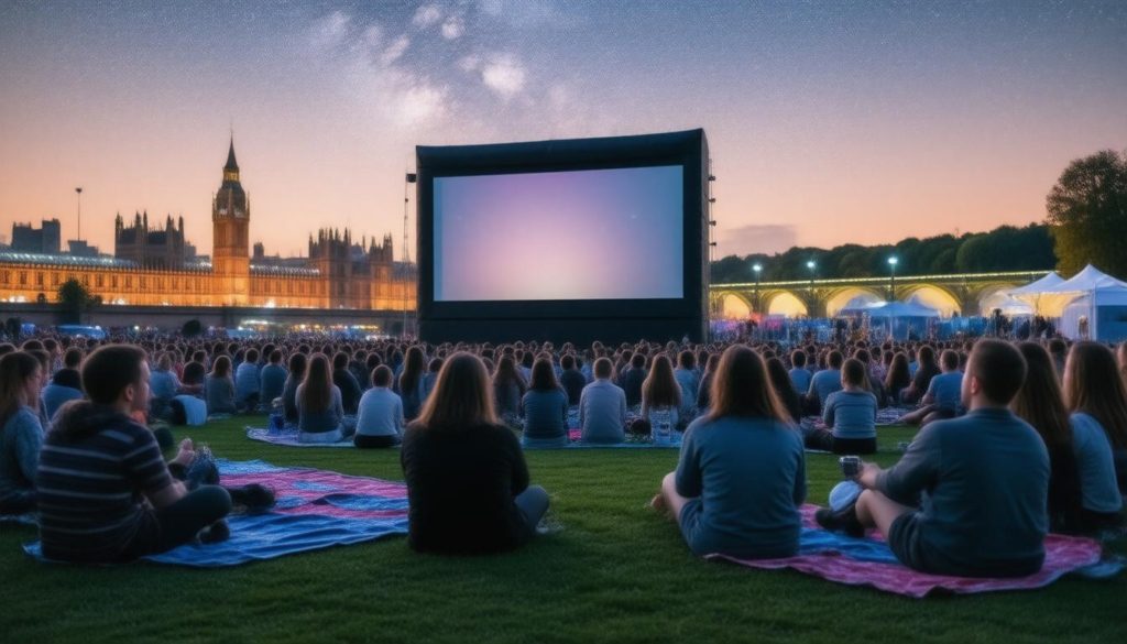 Socializing Through London’s Outdoor Cinema Events