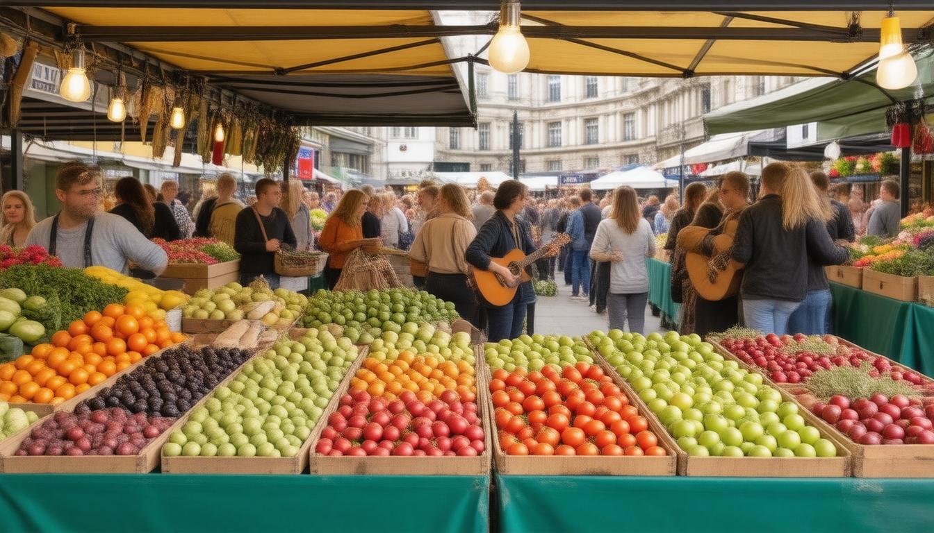 Weekend Farmer’s Markets in London for a Relaxed Social Scene