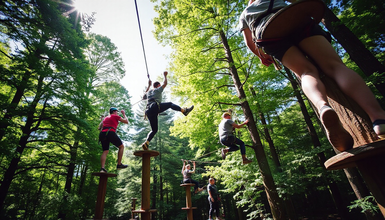 Adventure at Bracknell’s Go Ape in Swinley Forest