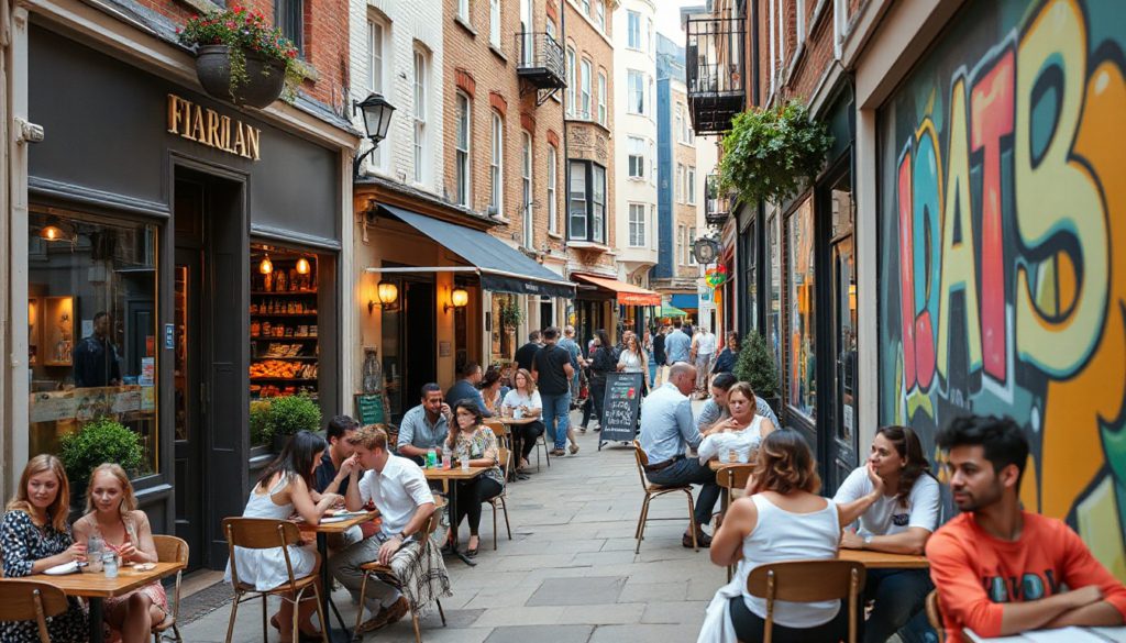 Fitzrovia’s Dining Hotspots and Creative Scene
