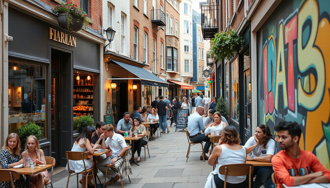 Fitzrovia’s Dining Hotspots and Creative Scene