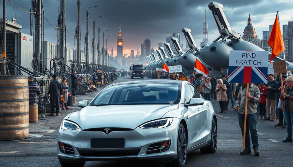 Global Outcry Over Trump's 25% Car Tariffs: Economic Fallout for Tesla and the UK Car Industry