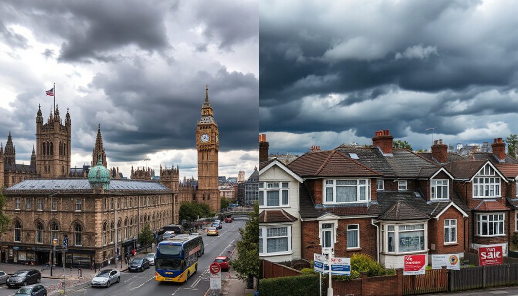 London Braces for Historic House Price Drop Amid Economic Turmoil and Rising Taxes