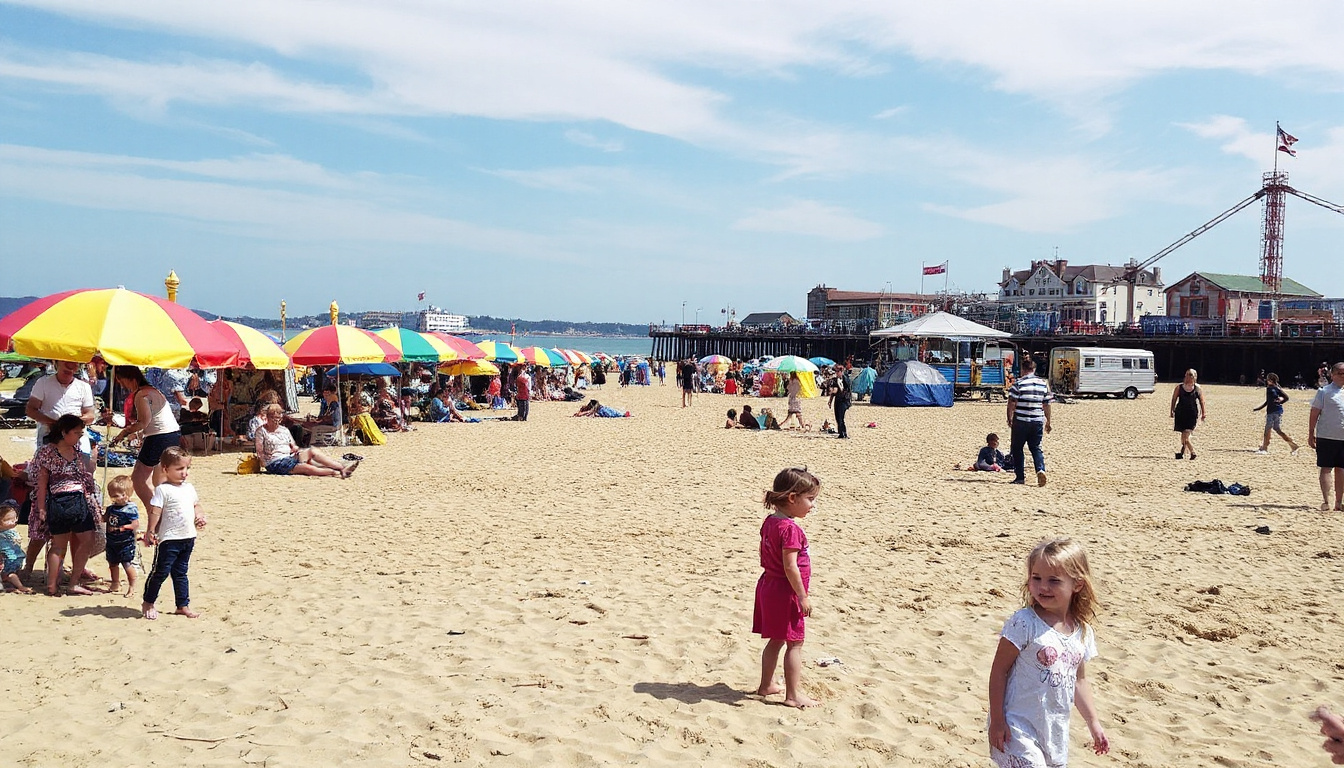 Relax on Bognor Regis Beach with Family Fun Attractions