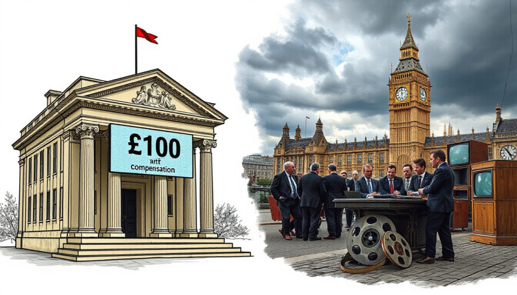 Barclays Offers £100 Compensation Post-Outage as MPs Advocate Streaming Tax for UK TV Preservation