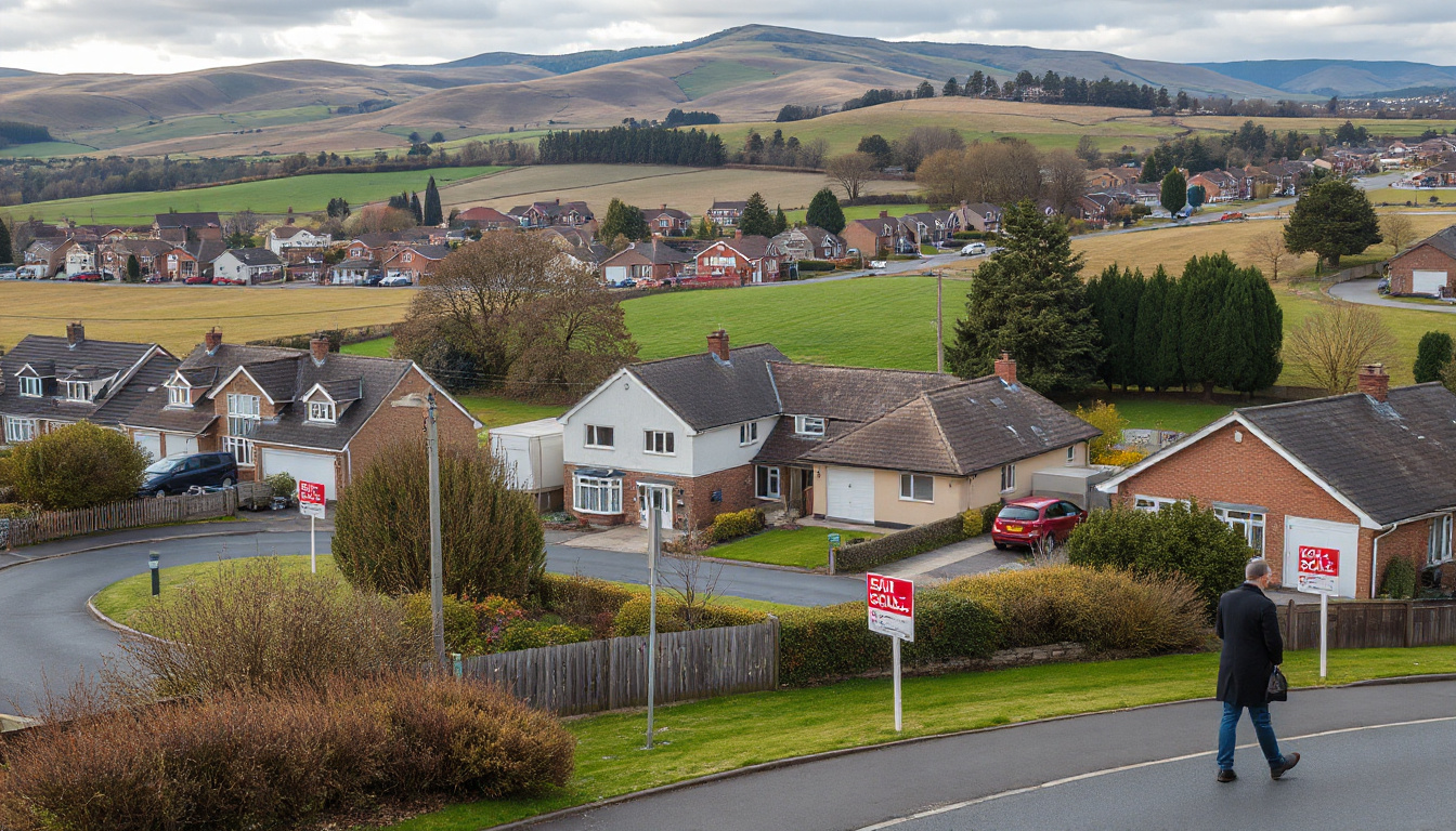 Buyers Gain Ground: UK Property Market Experiences Slowdown in House Price Growth