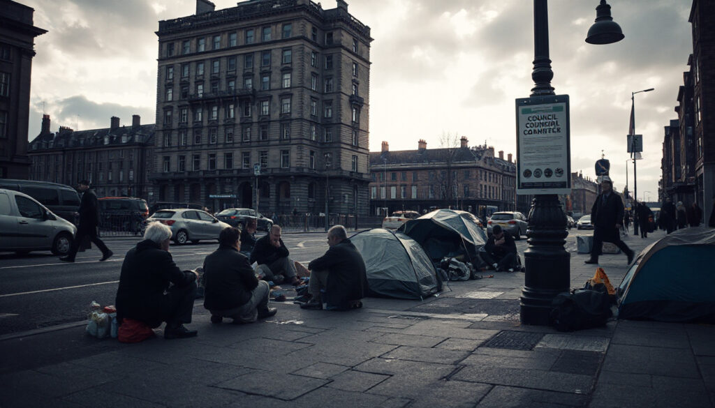 Edinburgh's Homelessness Crisis: Controversial Plan to Relocate Residents Amid Unlicensed Accommodation Issues