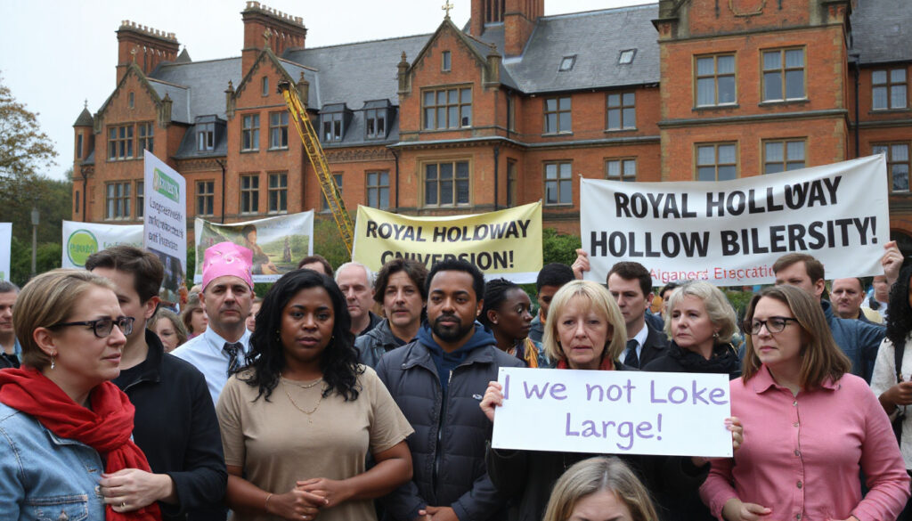 Egham Residents Clash Over Royal Holloway University's Controversial Expansion Plans
