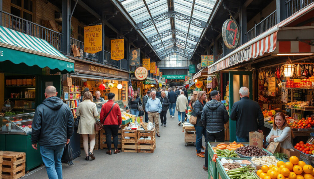 Hackney’s Broadway Market for Artisan Food and Shops