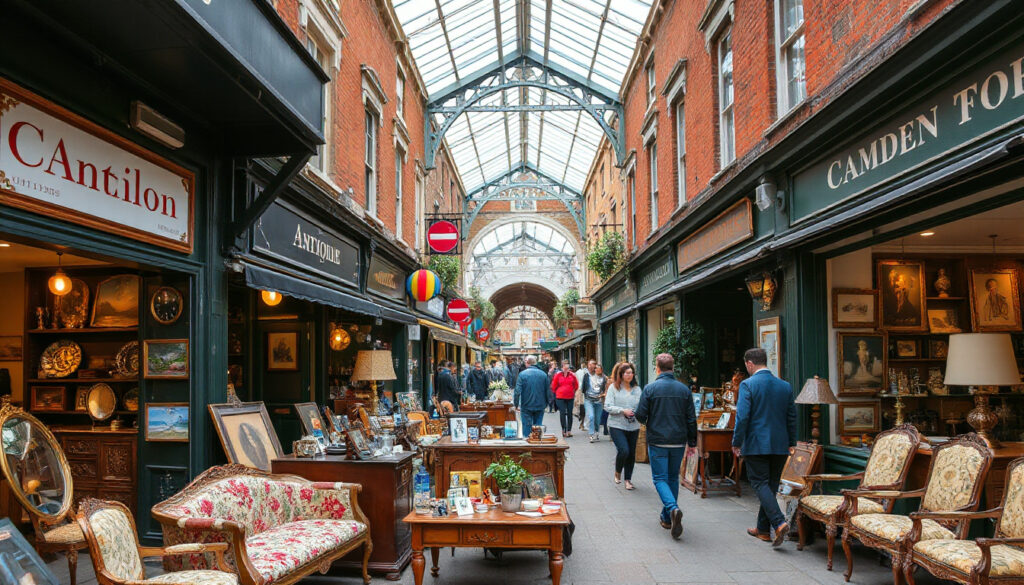 Islington’s Camden Passage for Antiques Shopping