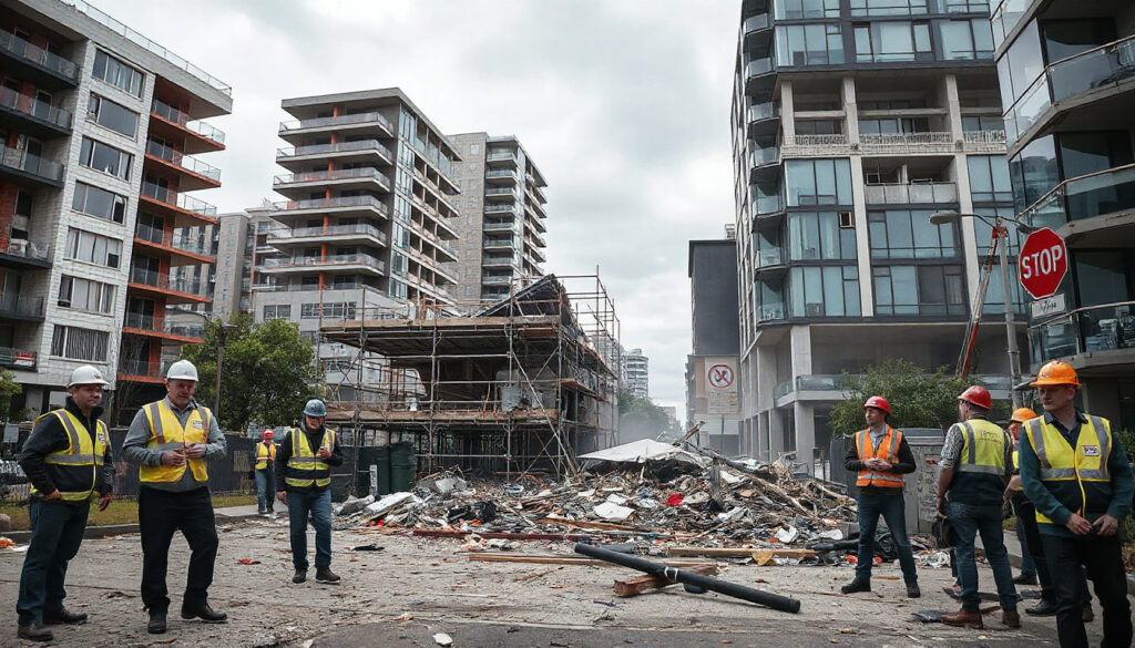 Major Collapse during HMO Redevelopment on Lower Mortlake Road in Richmond