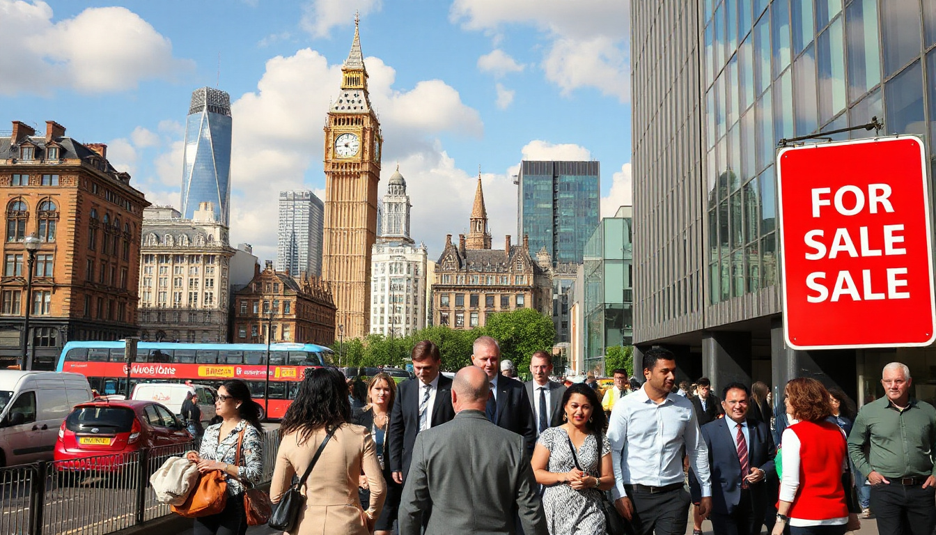 Overseas Investors Gain Ground in UK Commercial Real Estate as Market Value Declines to £949 Billion