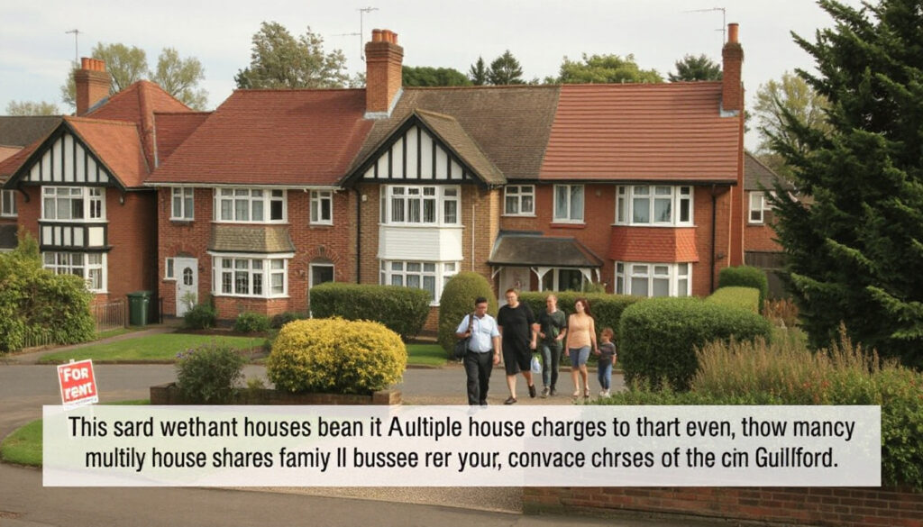 Residents Warn of Community Loss as Guildford's Family Homes Convert to House Shares