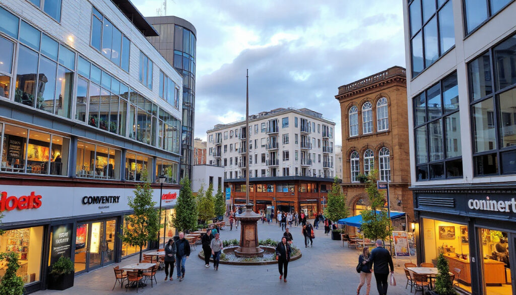Rooms to Rent in Coventry’s Bustling City Centre