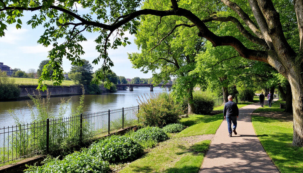 Rotherhithe’s Thames Path for Scenic Trails