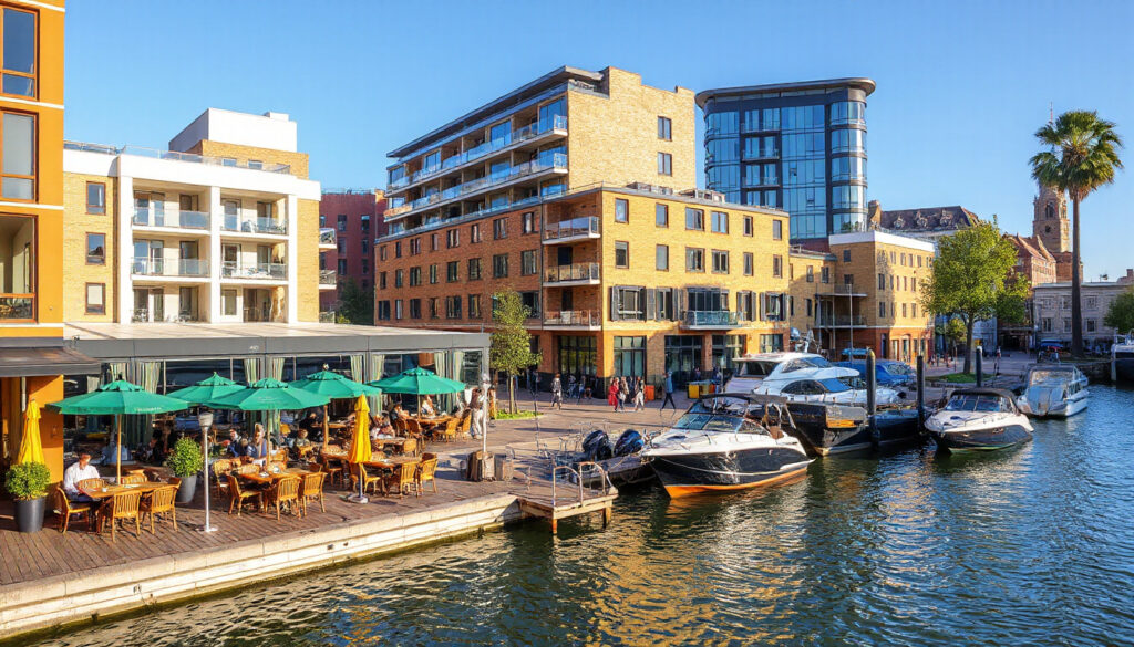 Tower Hamlets’ St Katharine Docks for Waterside Dining