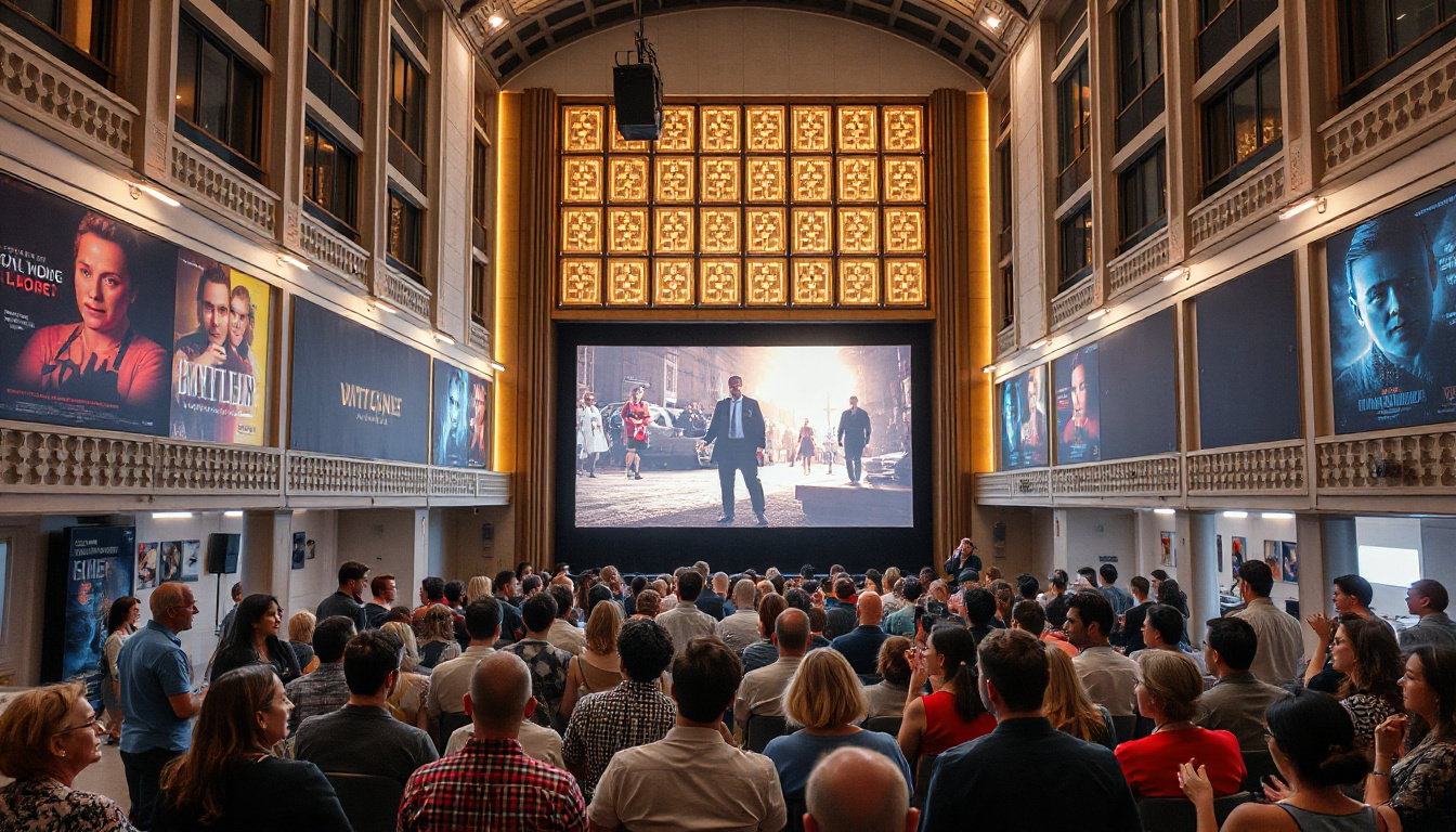 Attending free film screenings and talks at British Film Institute (BFI)