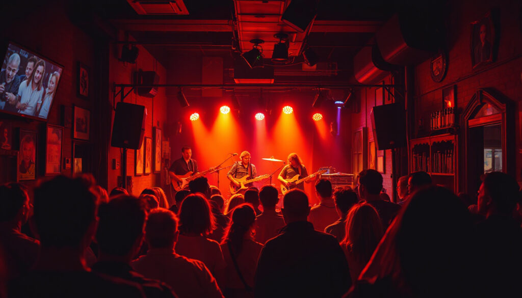 Attending live music nights at Camden Assembly or The Lexington