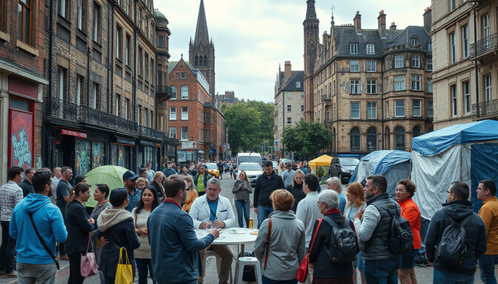 Controversial Plan to Relocate Homeless Residents from Edinburgh Amid Accommodation Crisis