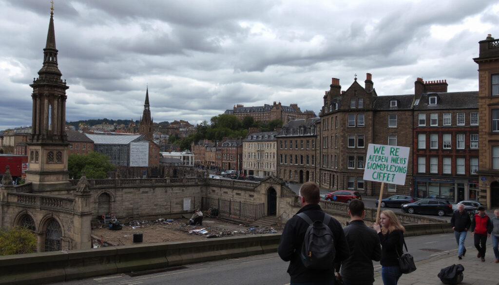 Edinburgh's Homelessness Crisis: Calls for Leadership Change Amid Policy Dispute
