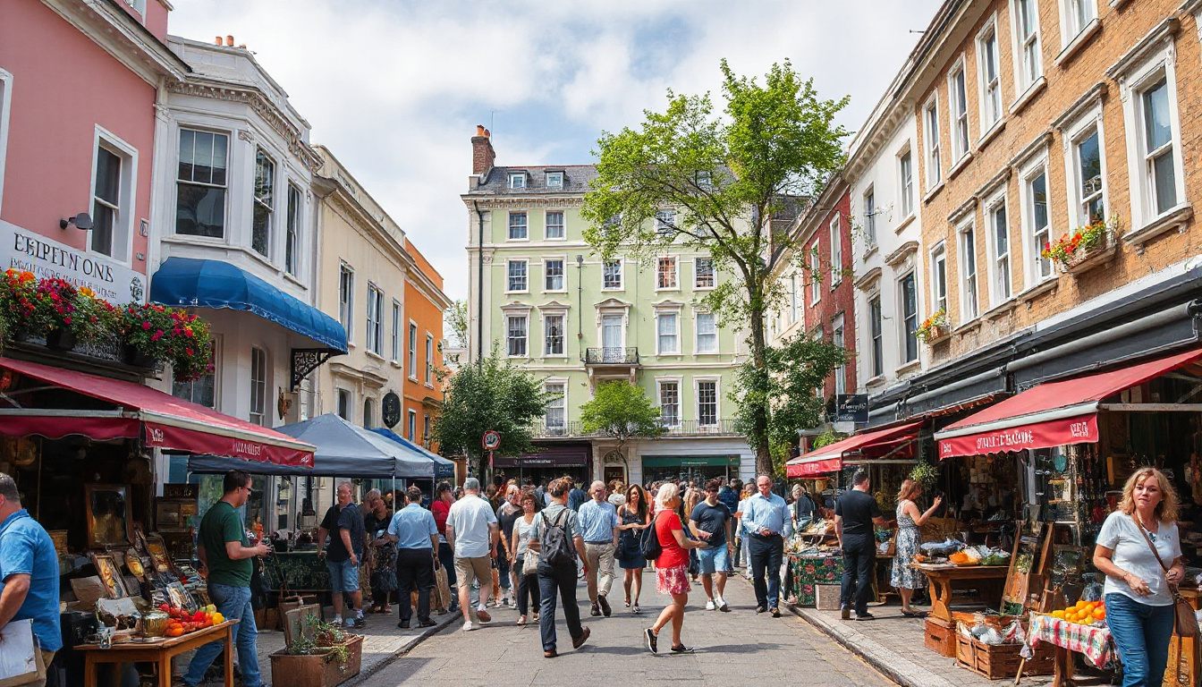 Taking street photography walks through Notting Hill and Portobello Road
