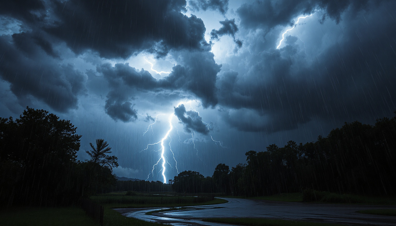 Brace for Impact: Heavy Rain and Thunderstorms Set to Batter the South West Today!