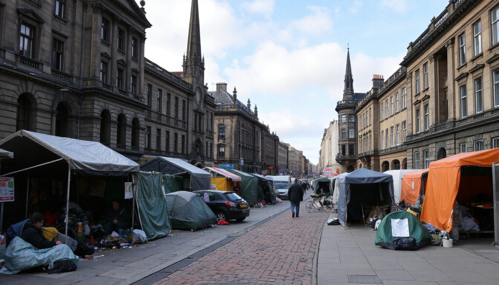 Controversial Plans to Relocate Homeless Individuals from Edinburgh as Unlicensed Accommodation is Phased Out
