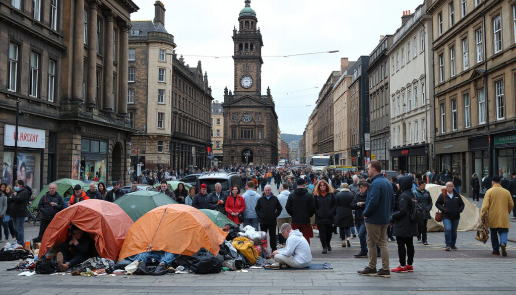 Edinburgh's Controversial Plan to Relocate Homeless Residents Amid Licensing Crisis