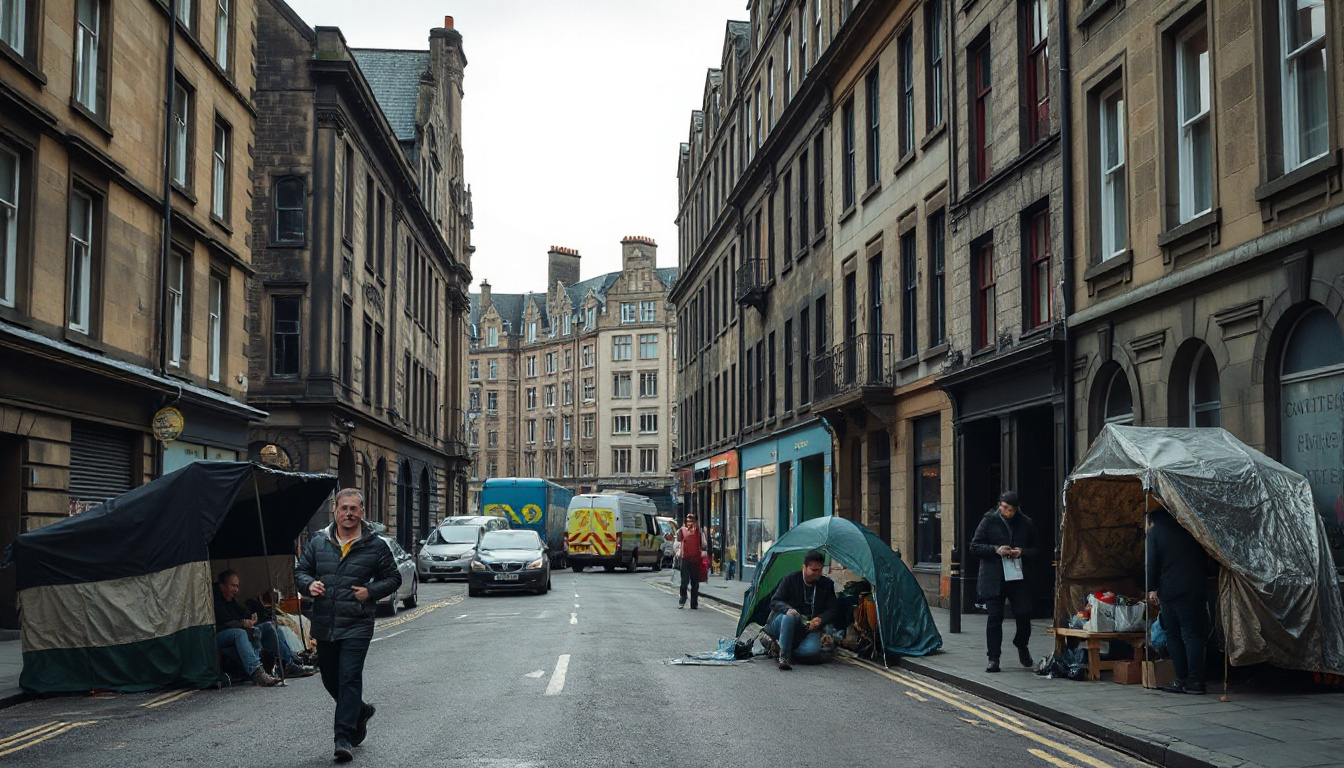 Edinburgh's Plan to Address Homelessness: Potential Relocation as Unlicensed Accommodation Ends