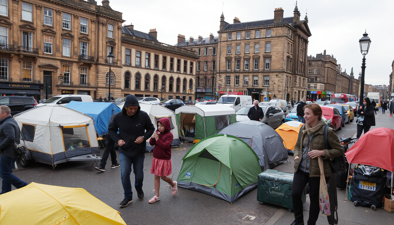 Edinburgh's Temporary Accommodation Crisis: Plans to Relocate Homeless Individuals Amid Licensing Challenges